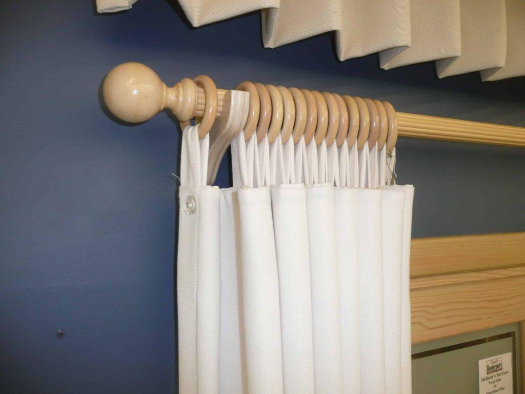 how to hang curtain rods